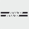 PORSCHE 911 RWB side Stripes AUTOCOLLANT (Produit compatible)