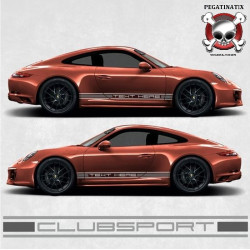 PORSCHE 992 / 991 / 997 / 996 Stripes ADHESIVOS (Producto compatible)
