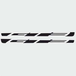 PORSCHE 991 GT3 side Stripes ADESIVOS (Produto compatível)
