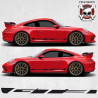PORSCHE 991 GT3 side Stripes DECALS (Compatible Product)
