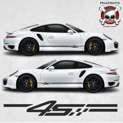 PORSCHE 992 / 991 4S side Stripes AUFKLEBER (Kompatibles Produkt)