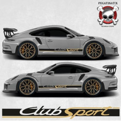 PORSCHE 992 / 991 side Stripes ADHESIVOS (Producto compatible)