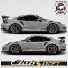 PORSCHE 992 / 991 side Stripes ADHESIVOS (Producto compatible)