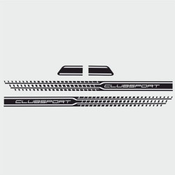 PORSCHE 992 / 991 side Stripes DECALS (Compatible Product)