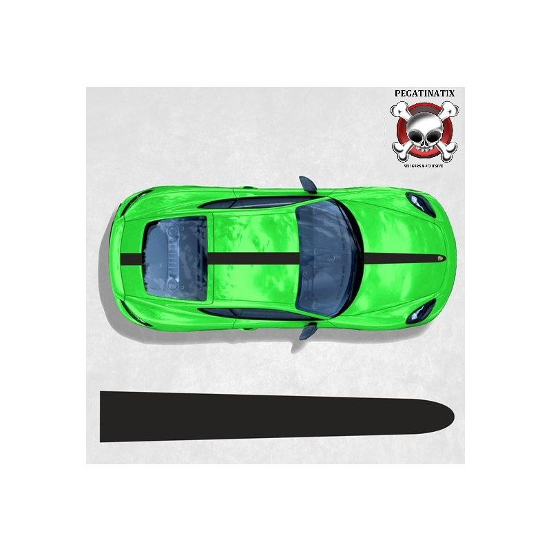 PORSCHE 718 side Stripes ADHESIVOS (Producto compatible)