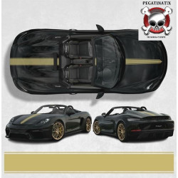 PORSCHE 718 Spyder / Boxster AUFKLEBER (Kompatibles Produkt)