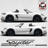 PORSCHE 718 Spyder Rocker Panel Stripes ADESIVI (Prodotto compatibile)