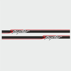 PORSCHE 718 Spyder Rocker Panel Stripes ADESIVI (Prodotto compatibile)