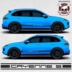 PORSCHE Cayenne side Stripes ADHESIVOS (Producto compatible)