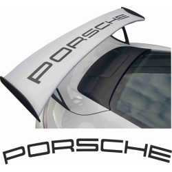 PORSCHE 991 GT3 RS rear Wing AUFKLEBER (Kompatibles Produkt)