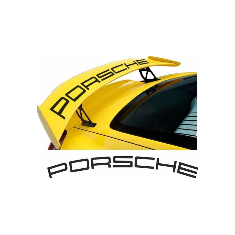 PORSCHE 981 Cayman GT4 rear Wing ADESIVOS (Produto compatível)