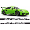 PORSCHE 991 GT3 RS side Stripes DECALS (Compatible Product)