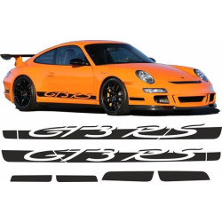 PORSCHE 997 GT3 RS side Stripes ADESIVOS (Produto compatível)