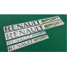 Renault Sport ADESIVI (Prodotto compatibile)