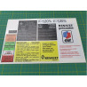 Renault Clio Williams / 16S replacement Engine AUFKLEBER (Kompatibles Produkt)