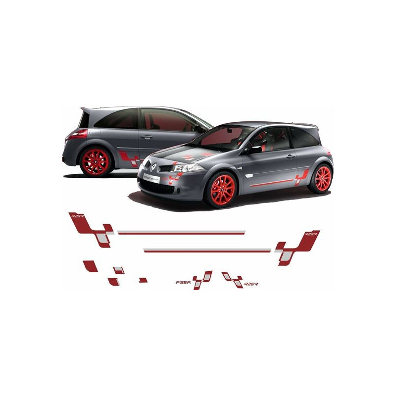 Renault Megane R26R DECALS (Compatible Product)