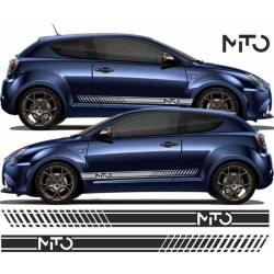 Alfa Romeo MITO Stripes DECALS (Compatible Product)