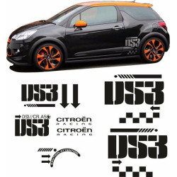 DS3 Racing Alpha autocollant  (Produit compatible)