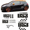 DS3 Racing Alpha Stickers (Compatible Product)