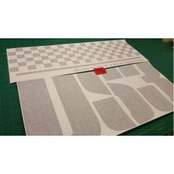 DS3 Racing roof ADESIVI (Prodotto compatibile)