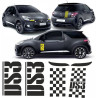 DS3 Racing roof AUFKLEBER (Kompatibles Produkt)