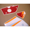 SUZUKI GSX-R 600 1992- red-white VERSION DECALS SET (Kompatibles Produkt)
