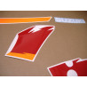 SUZUKI GSX-R 600 1992- red-white VERSION DECALS SET (Kompatibles Produkt)