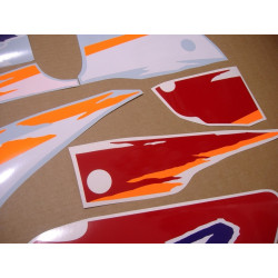 SUZUKI GSX-R 600 1992- red-white VERSION DECALS SET (Kompatibles Produkt)