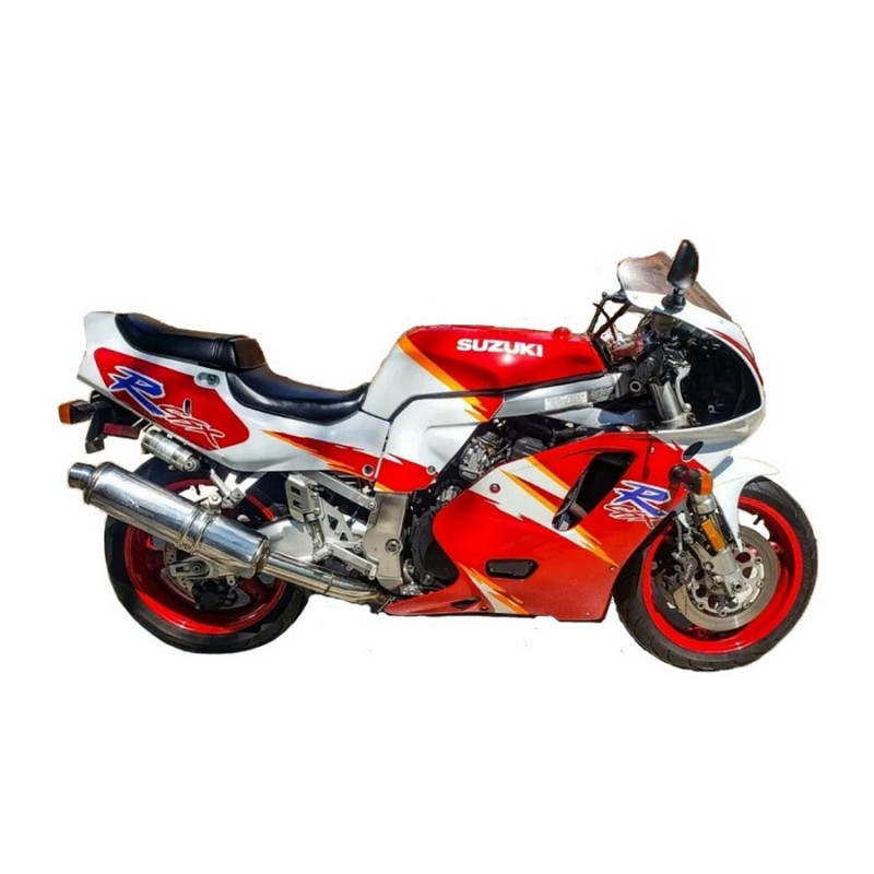 SUZUKI GSX-R 600 1992- red-white VERSION DECALS SET (Produit compatible)