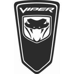 Dodge Viper 2003 - 2011 hood autocollant  (Produit compatible)