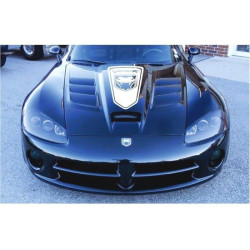 Dodge Viper 2003 - 2011 hood Stickers (Compatible Product)