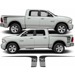 Dodge RAM side Stripes AUFKLEBER (Kompatibles Produkt)