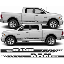 Dodge RAM 1500 side Stripes AUFKLEBER (Kompatibles Produkt)