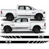 Dodge RAM 1500 side Stripes AUFKLEBER (Kompatibles Produkt)