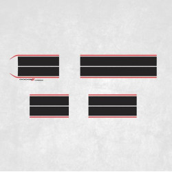 Dodge Charger STRIPES Stickers (Compatible Product)