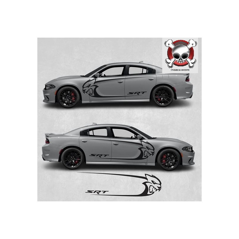 Dodge Charger SRT Hellcat AUFKLEBER (Kompatibles Produkt)