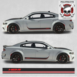 Dodge Charger HEMI autocollant  (Produit compatible)
