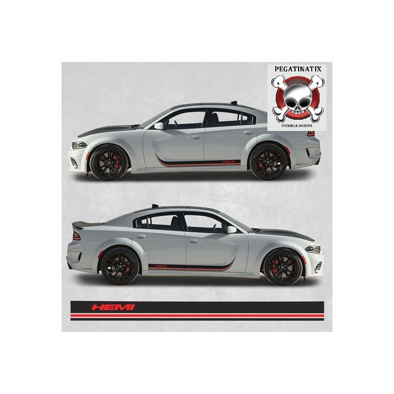Dodge Charger HEMI autocollant  (Produit compatible)
