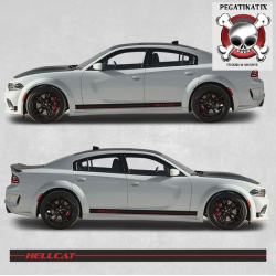 Dodge Charger Hellcat ADHESIVOS (Producto compatible)