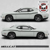 Dodge Challenger Hellcat side Stripes ADHESIVOS (Producto compatible)