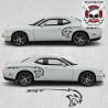 Dodge Challenger SRT side Stripes autocollant  (Produit compatible)