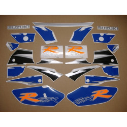 SUZUKI GSX-R 600 1993 - BLUE/BLACK decals (Compatible Product)