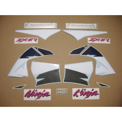 STICKER SET KAWASAKI ZX-6R YEAR 1998 GREEN (Kompatibles Produkt)