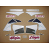 STICKER SET KAWASAKI ZX-6R YEAR 1998 GREEN (Kompatibles Produkt)