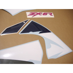 STICKER SET KAWASAKI ZX-6R YEAR 1998 GREEN (Prodotto compatibile)