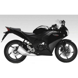 Honda CBR 125R 2012 - BLACK VERSION ADESIVI (Prodotto compatibile)