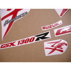 Autocollant SUZUKI HAYABUSA 1999-2007 (Produit compatible)