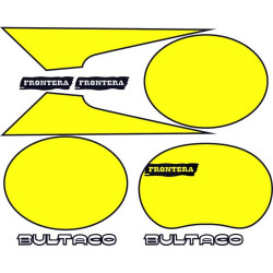 ADESIVOS BULTACO FRONTERA 74 ROJA (Produto compatível)