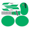 ADESIVI BULTACO FRONTERA GOLD MEDAL 370 (Prodotto compatibile)