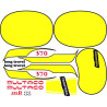 AUTOCOLLANT BULTACO FRONTERA 370 MK11 (Produit compatible)